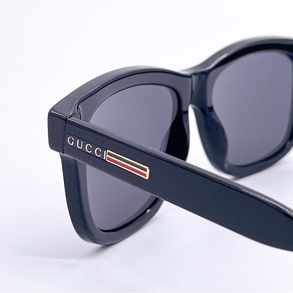 NEW GUCCI MEN BLACK SUNGLASSES GUCCI - Picture 5 of 6